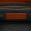 Burberry Leather and House Check Canvas Bridle Abbott Crossbody Secondhand