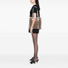 Burberry Haymarket Check Canvas Knight 1983 Link Tote Secondhand
