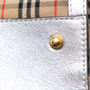 Burberry Haymarket Check Canvas Knight 1983 Link Tote Secondhand