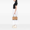 Bottega Veneta Textured Leather Whipstitch Duo Shoulder Bag Secondhand