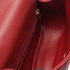 Chanel Mini CC Chevron Lambskin Reversed Round Flap Secondhand