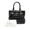 Dior Medium Patent Cannage Lady Dior Soft Shopping Tote Secondhand