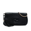Gucci Medium Leather Soho Chain Flap Crossbody Secondhand