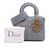 Dior Small Lambskin Cannage Studded Supple Lady Dior Secondhand