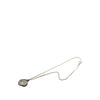 Chanel Brass Camellia Resin Strass Pendant Necklace Secondhand