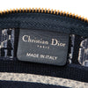 Dior Oblique Embroidered Velvet Cosmetic Pouch Secondhand