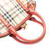 Burberry Small Haymarket Check Canvas Orchard Bowling Bag Secondhand