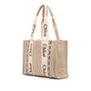 Chloé Medium Canvas Woody Tote Secondhand