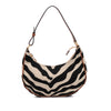 Celine Zebra Print Canvas Ava Shoulder Bag Secondhand