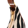 Celine Zebra Print Canvas Ava Shoulder Bag Secondhand