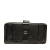 Chanel CC Lambskin Bow Long Wallet Secondhand