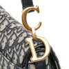 Dior Mini Oblique Canvas Saddle Bag Secondhand
