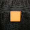 Celine C Macadam Suede Double Zip Shoulder Bag Secondhand