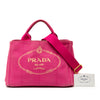 Prada Small Canvas Canapa Logo Satchel Secondhand