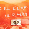 Hermès Vinyl Souvenir De L Exposition Kelly Handbag Secondhand