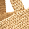 Saint Laurent Raffia Embroidered Logo Tote Secondhand