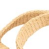 Saint Laurent Raffia Embroidered Logo Tote Secondhand