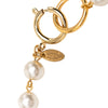 Chanel Gold Plated Faux Pearl Chain Necklace Secondhand