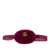 Gucci GG Marmont Matelasse Velvet Belt Bag Secondhand