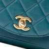 Chanel Mini Quilted Calfskin and Caviar Chain Handle Flap Secondhand