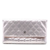 Chanel Quilted Calfskin Pixel Effect Beauty Foldover Clutch Secondhand