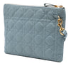 Dior Medium Calfskin Cannage Caro Daily Pouch Secondhand