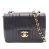 Chanel Mini CC Vertical Quilt Lambskin Mademoiselle Chain Flap Secondhand