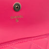 Chanel Quilted Lambskin Maxi Pearls Clutch With Chain Secondhand