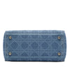 Dior Medium Embroidered Canvas Cannage Lady D Lite Secondhand