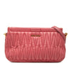 Miu Miu Matelasse Nappa Frame Shoulder Bag Secondhand