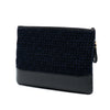 Chanel Large Tweed and Calfskin Embroidered Gabrielle O Case Clutch Secondhand