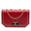 Chanel Small Quilted Calfskin Octagon CC Clasp Flap Secondhand