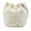 Chanel Small Tweed Deauville Drawstring Bucket Bag Secondhand