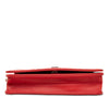 Chanel CC Embossed Lambskin Camellia Wallet On Chain Secondhand