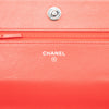 Chanel CC Embossed Lambskin Camellia Wallet On Chain Secondhand