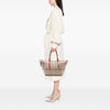 Burberry Medium Haymarket Check Coated Canvas Salisbury Tote Secondhand