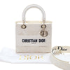 Dior Medium Embroidered Lace 3D Macrame Lady D Lite Secondhand