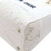 Dior Medium Embroidered Lace 3D Macrame Lady D Lite Secondhand