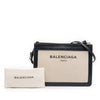 Balenciaga Canvas Navy Pochette Crossbody Secondhand