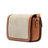 Celine Classique Canvas and Calfskin Triomphe Crossbody Secondhand