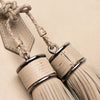 Burberry Leather Tassel Hobo Bag Secondhand