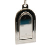 Louis Vuitton Brass Porte Cles Porte Adresse Luggage Tag Key Holder and Bag Charm Secondhand
