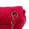 Secondhand Chanel Quilted Jersey East West Single Flap
