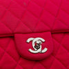 Secondhand Chanel Quilted Jersey East West Single Flap