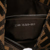 Fendi Zucca Canvas Shoulder Bag Secondhand