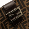 Fendi Zucca Canvas Shoulder Bag Secondhand