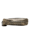 Bottega Veneta Metallic Calfskin Intrecciomirage Chain Flap Crossbody Secondhand