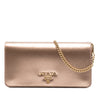 Prada Vitello Move Wallet On Chain Secondhand