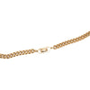 Dior Gold Plated CD Logo Chain Necklace Secondhand