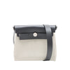 Hermès Military Toile and Vache Hunter Herbag Zip 20 Secondhand